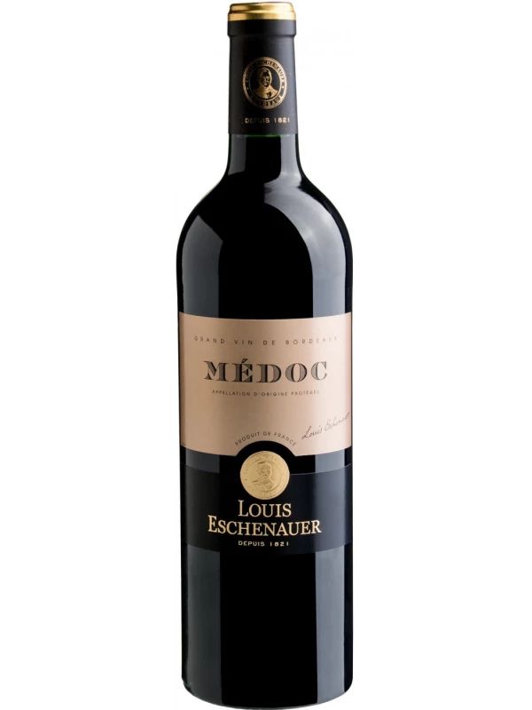 Вино ЛУИ ЭШЕНАУЭР Медок красное сух 13.5% ст/б 0.75л