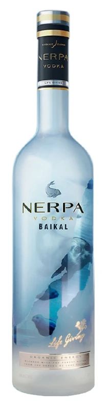 Водка НЕРПА Байкал 40% ст/б 0.5л
