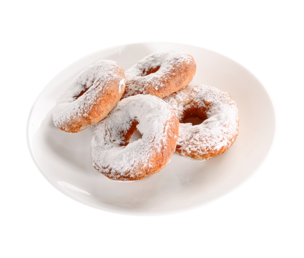 Пышка сдобная с сахарной пудрой 30г