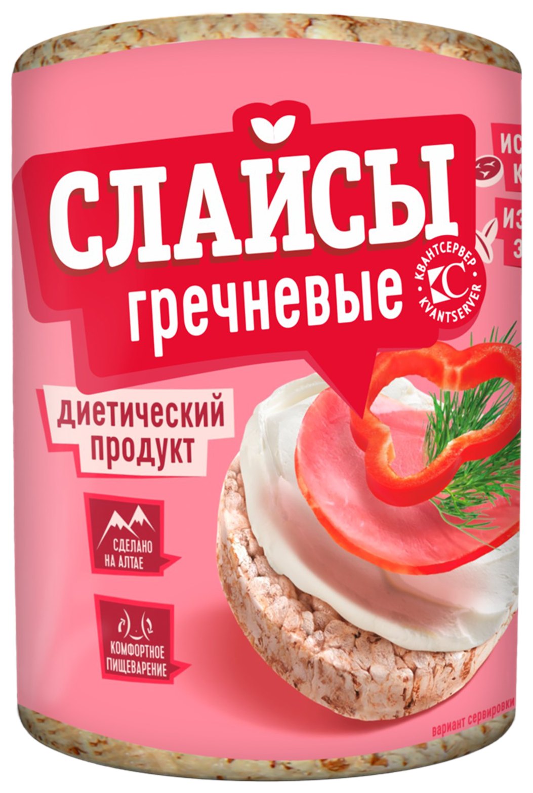 Хлебцы СЛАЙС Гречневые 100г
