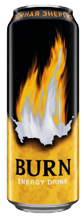 Энергетический напиток БЕРН темная энергия ж/б 0.449л