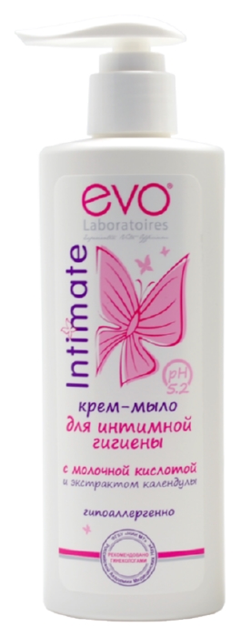 Крем-мыло для интимной гигиены ЭВО 200мл