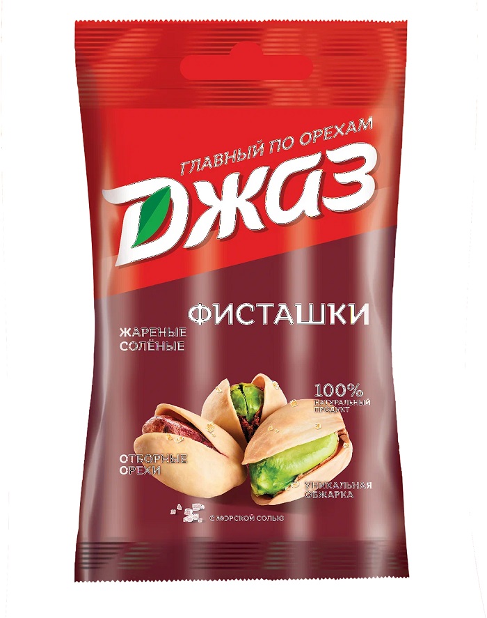Фисташки ДЖАЗ жареные соленые 70г