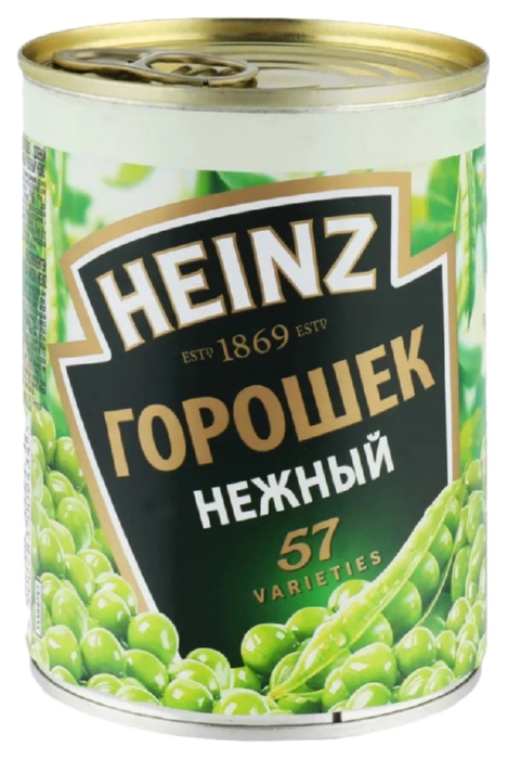Горошек ХАЙНЦ зеленый ж/б 400г
