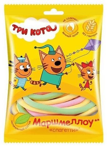 Зефир ЗЕФИРЮШКИ Три кота спагетти 80г