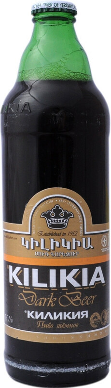 Пиво КИЛИКИЯ темное 4.4% ст/б 0.5л