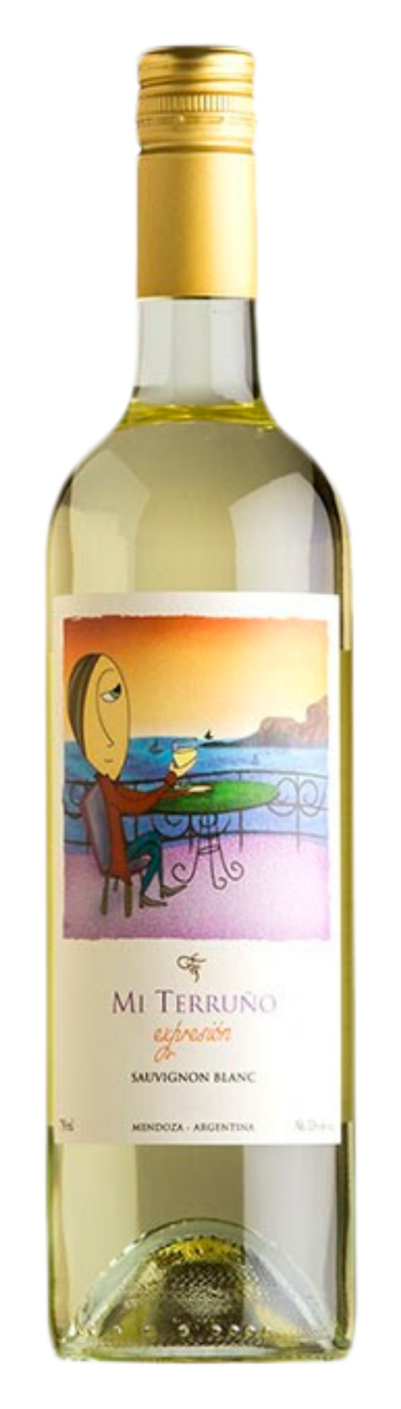 Вино МИ ТЕРРУНЬО ЭКСПРЕСИОН Совиньон Блан белое сух 12.5% ст/б 0.75л