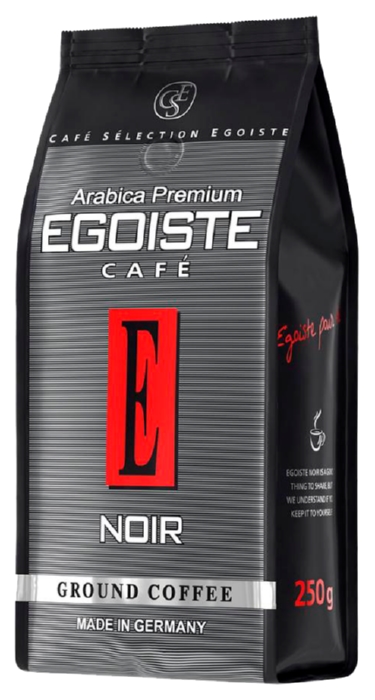 Кофе ЭГОИСТ Нуар молотый 250г