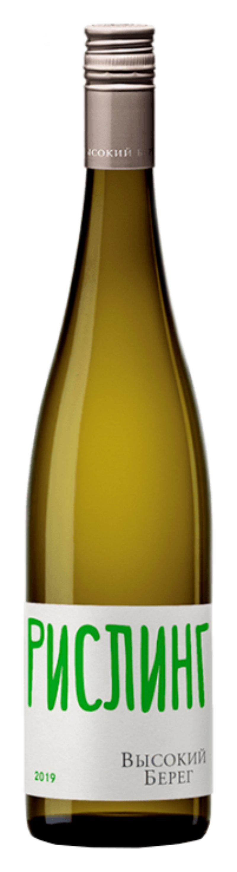 Вино ВЫСОКИЙ БЕРЕГ Рислинг белое сух 11.5-12.5% ст/б 0.75л