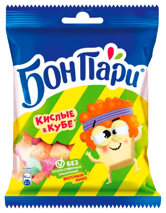 Суфле БОН ПАРИ Кислый Куб 65г