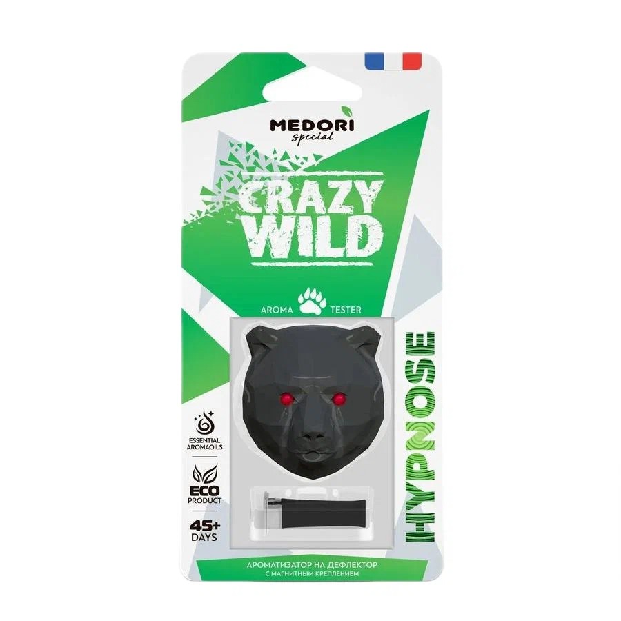 Ароматизатор МЕДОРИ Медведь 3Д Гипноз 36г