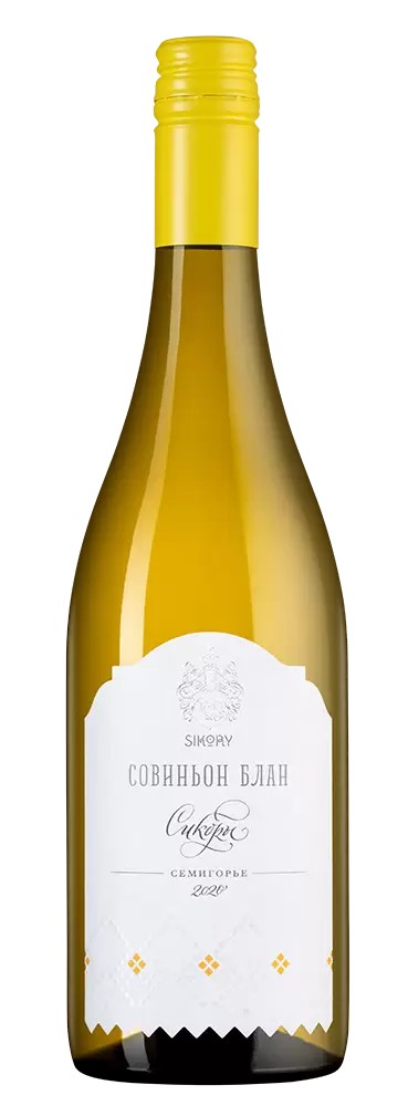 Вино СИКОРЫ Совиньон Блан белое сух 12% ст/б 0.75л