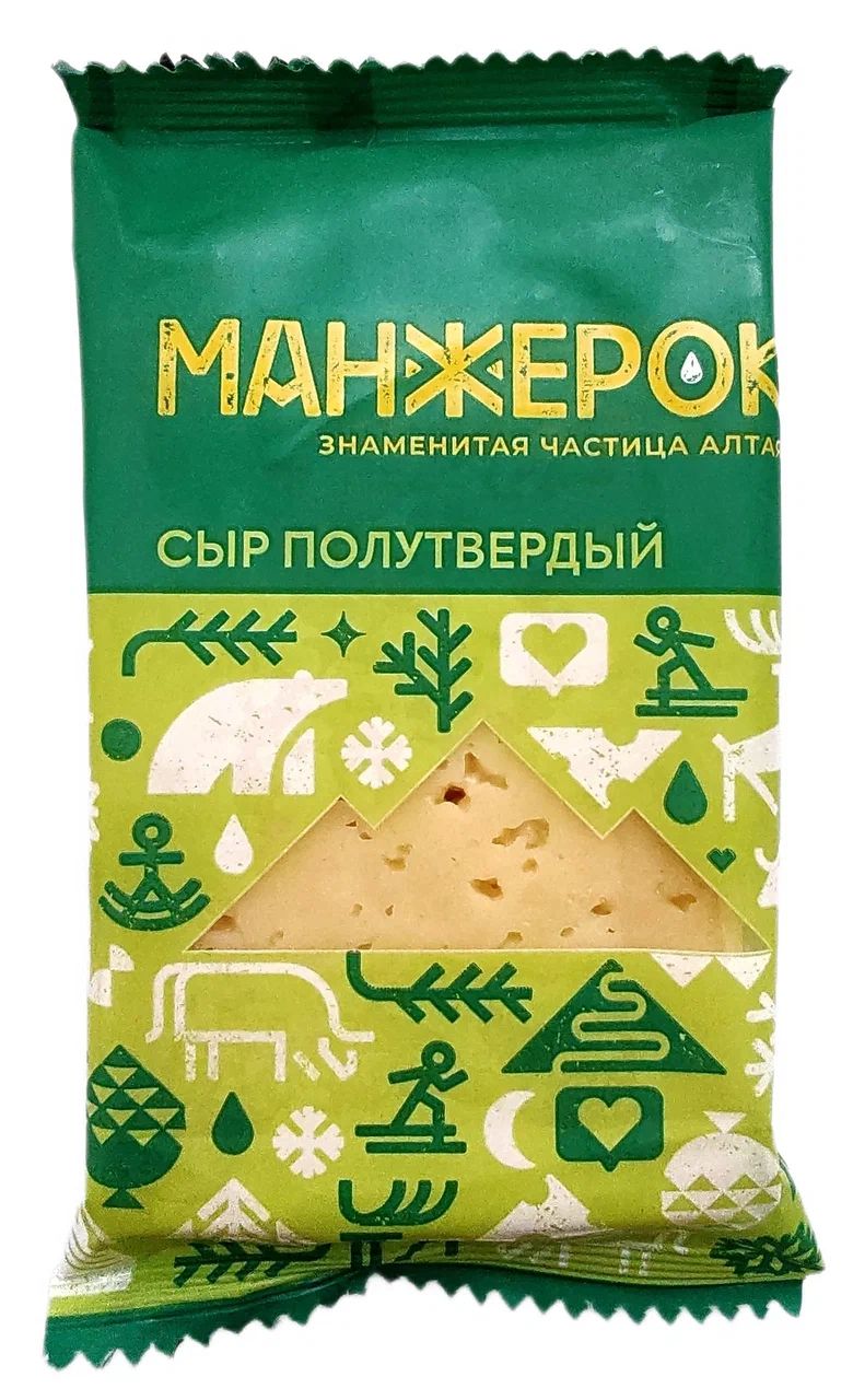 Сыр ЧАСТИЦА АЛТАЯ Манжерок бзмж 50% 180г