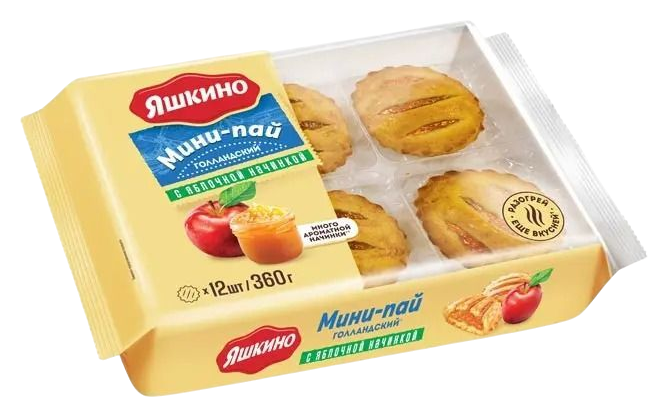 Мини-пай ЯШКИНО Голландский с яблочной начинкой 360г