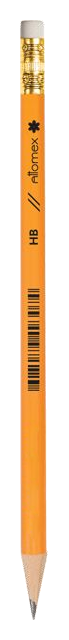 Карандаш ч/г АТТОМЕКС с ластиком HB