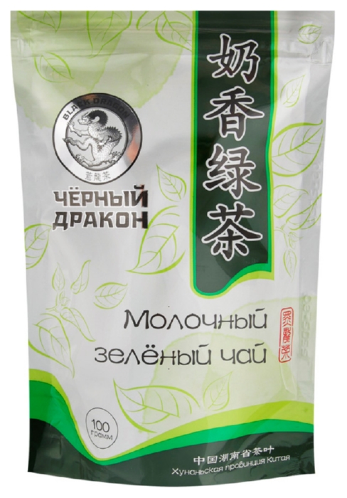 Чай ЧЁРНЫЙ ДРАКОН молочный зеленый 100г