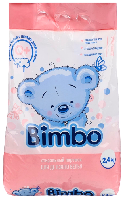Стиральный порошок БИМБО для детского белья универсал 2400г