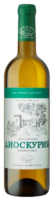 Вино АБХАЗИЯ Диоскурия белое сух 11% ст/б 0.75л