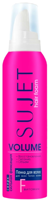 Пенка для волос СЮЖЕТ сверх сильная фиксация 160мл