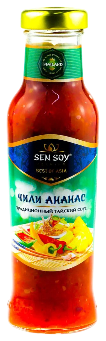 Соус СЭН СОЙ Чили ананас ст/б 320г