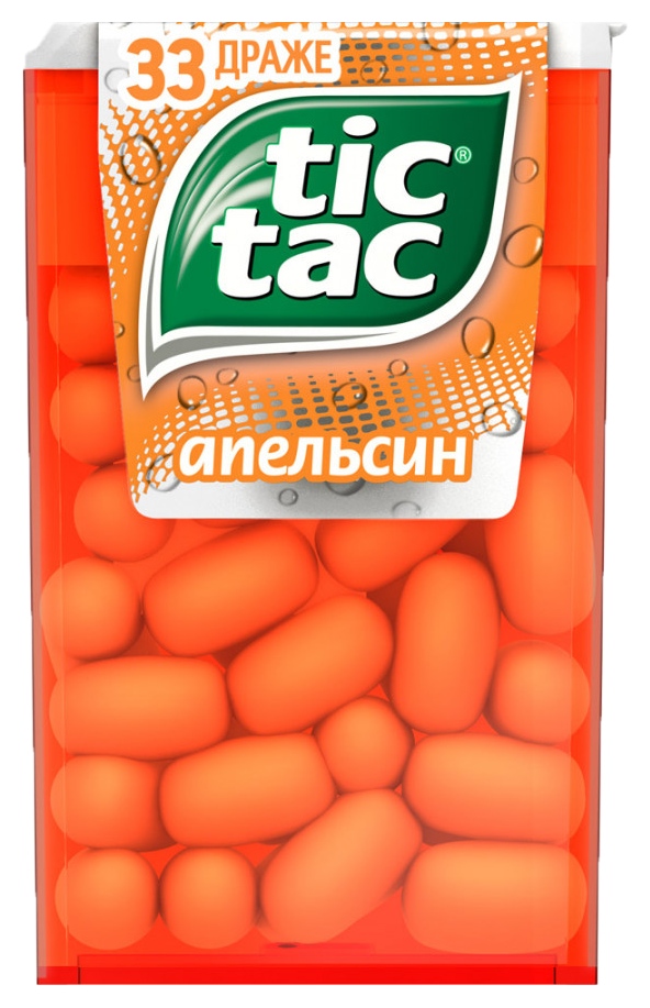 Драже ТИК-ТАК Апельсин 16г