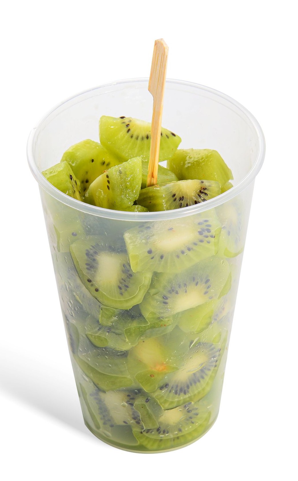 Киви очищенные резаные 250г