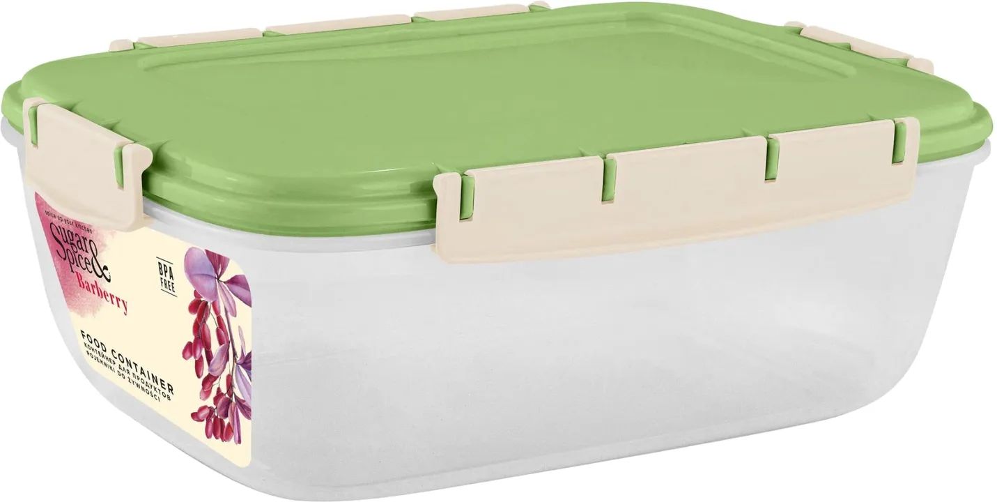 Контейнер для продуктов ШУГА&СПАЙС фисташка 1.8л арт.SE224710050