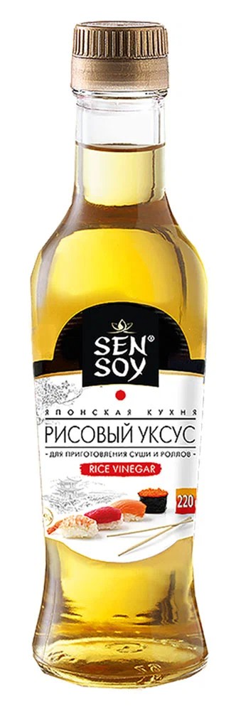 Уксус СЭН СОЙ рисовый для суши ст/б 220мл