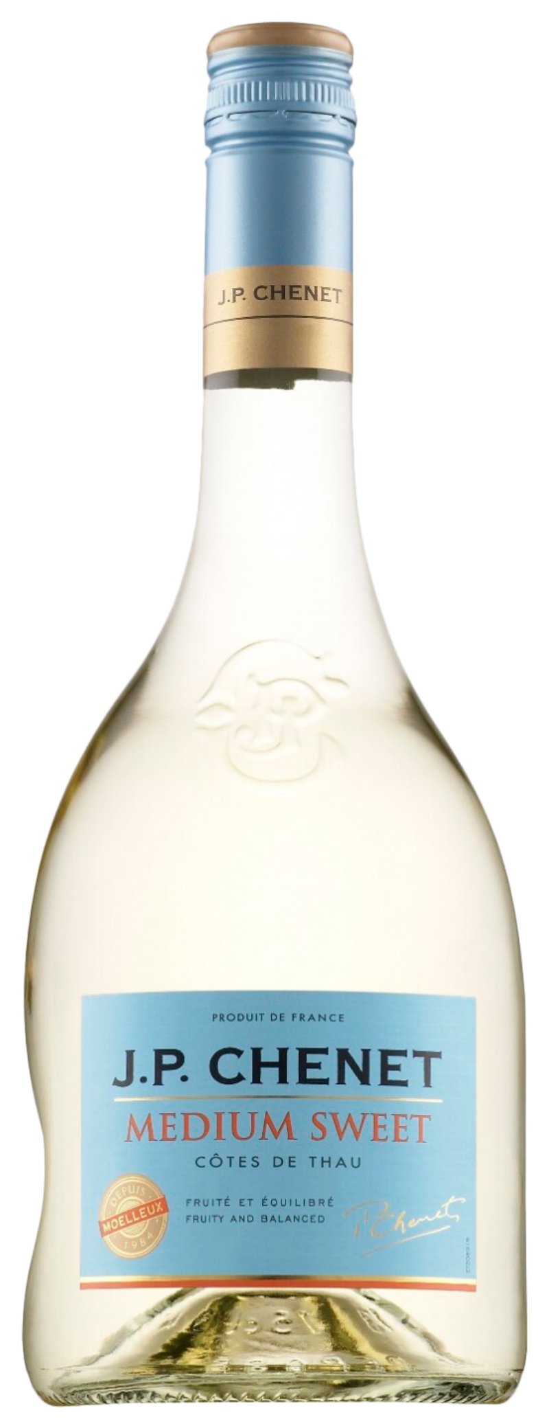 Вино ЖАН ПОЛЬ ШЕНЕ Медиум Свит белое п/сл 12% 0.75л