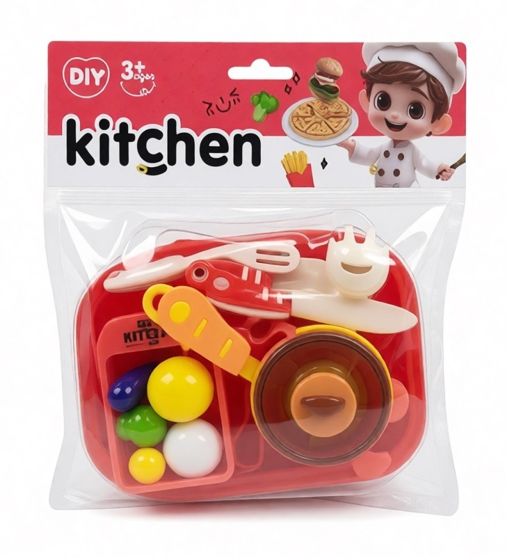 Игровой набор СДЕЛАЙ САМ Кухня плита+приборы