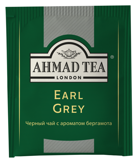 Чай АХМАД Эрл Грей черный 100пак