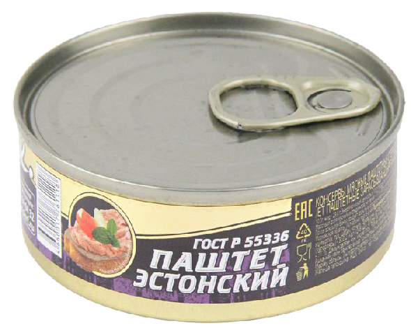 Паштет ЗНАТОК Эстонский ж/б 100г