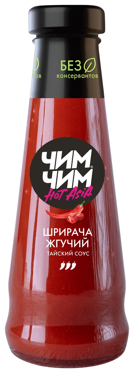 Соус ЧИМ-ЧИМ Шрирача жгучий ст/б 205г