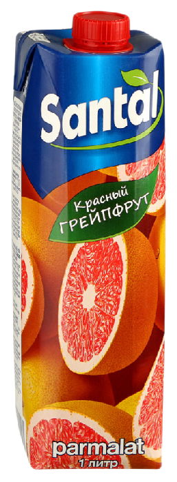 Напиток САНТАЛ красный грейпфрут т/пак 1л