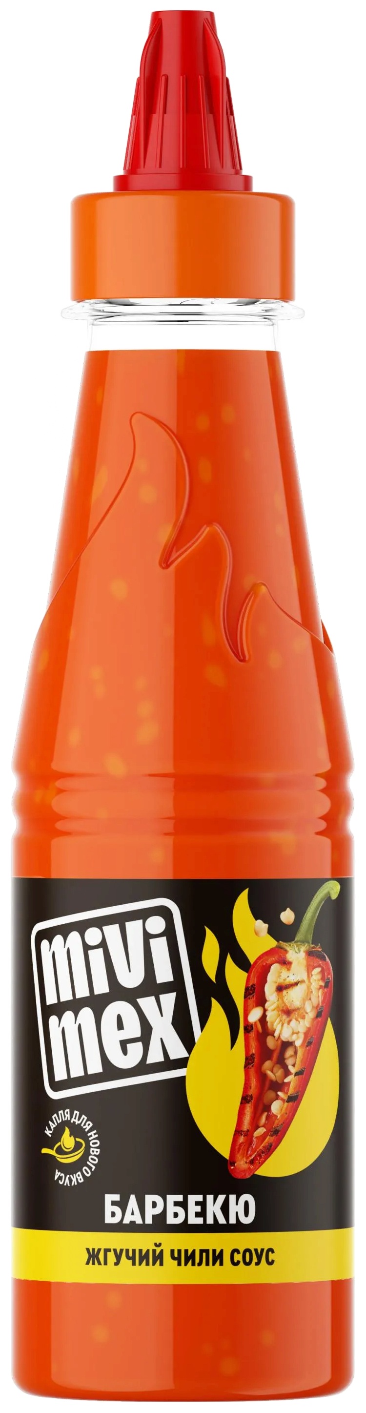 Соус МИВИМЕКС Барбекю жгучий чили пэт 200г