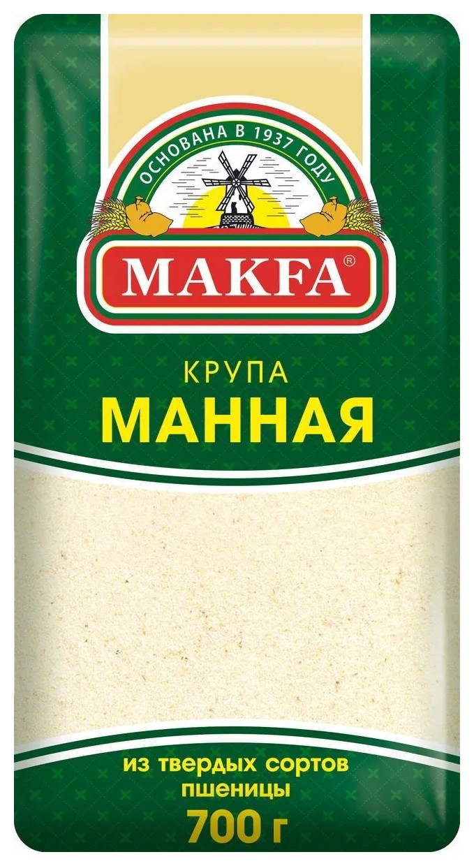 Манная крупа МАКФА м/у 700г