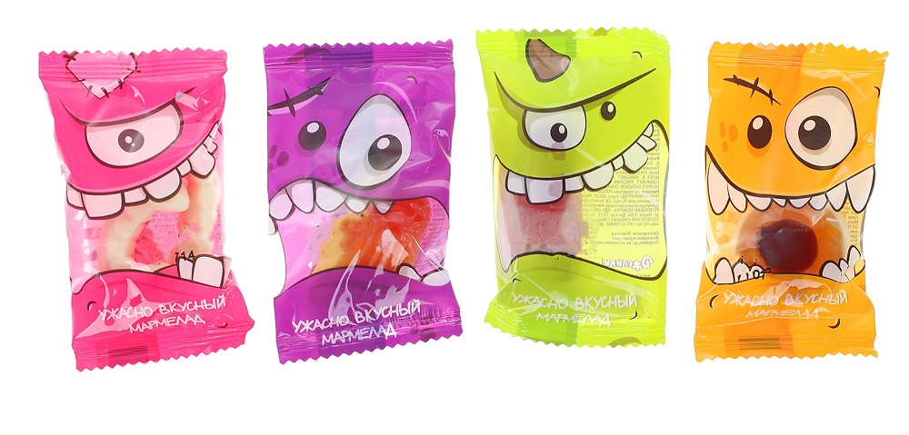 Жевательная резинка КОНФИТРЕЙД Напугайка в ролле 10г