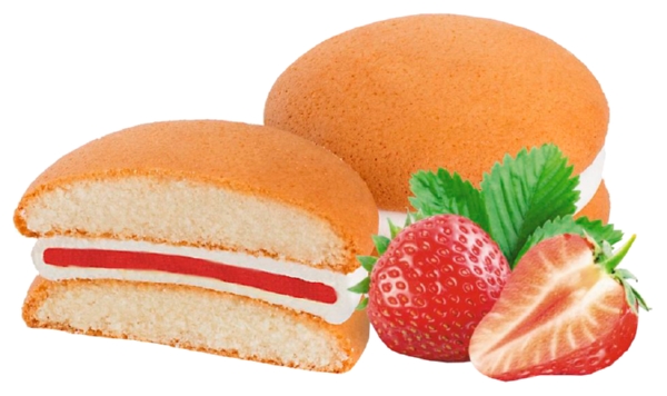 Печенье СИБИРСКИЙ ДОБРЫНЯ Бисквик-пай клубника 400г