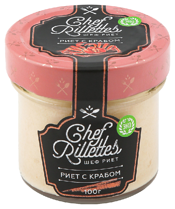 Риет ПУТИНА с крабом ст/б 100г