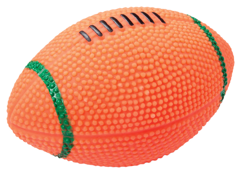 Игрушка для собак ТРИОЛ Мяч для регби из винила 115мм