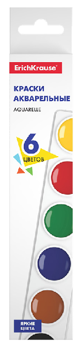 Краски ЭРИХ КРАУЗЕ Бейсик 6цв
