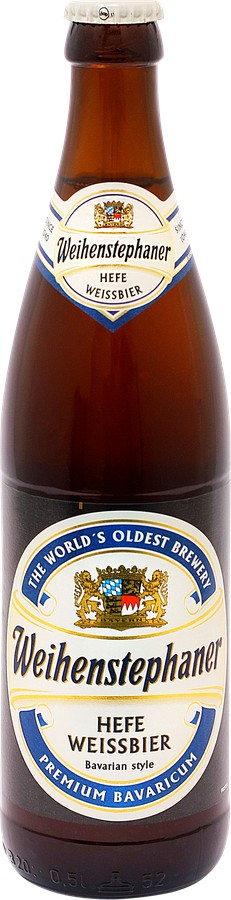 Пиво ВАЙНШТЕФАН Хефевайсбир светлое нефильтрованное 5.4% ст/б 0.5л