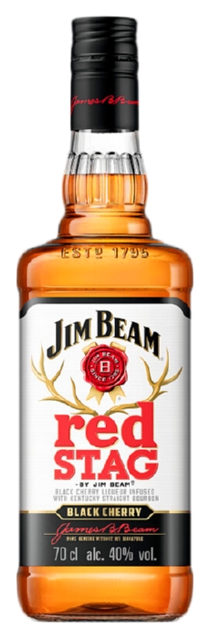 Напиток спиртной РЕД СТАГ Блэк Черри виски 40% ст/б 0.7л