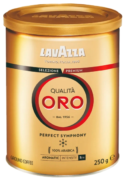 Кофе ЛАВАЦЦА Оро молотый ж/б 250г