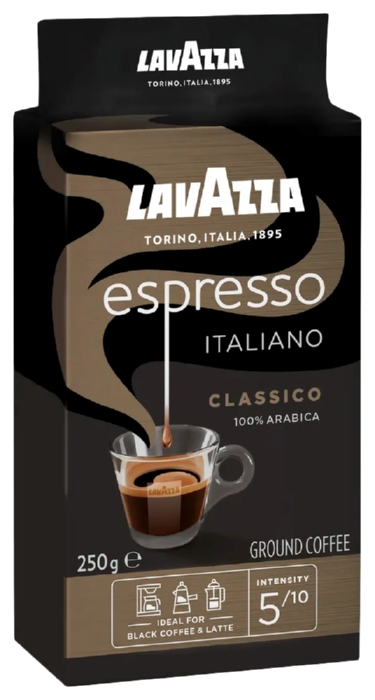 Кофе ЛАВАЦЦА Эспрессо молотый 250г