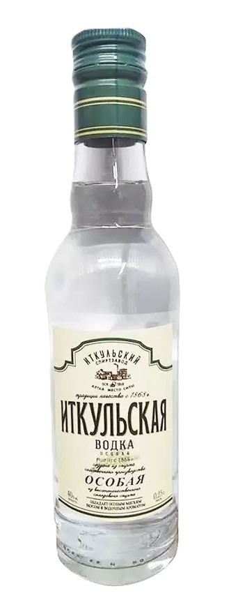 Водка ИТКУЛЬ Иткульская особая 40% 0.25л