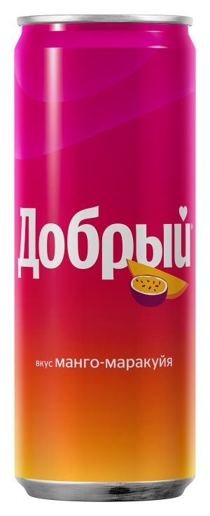 Газ.напиток ДОБРЫЙ манго маракуйя ж/б 0.33л