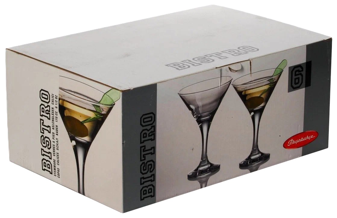 Набор фужеров БИСТРО для мартини 190мл 6шт арт.96637