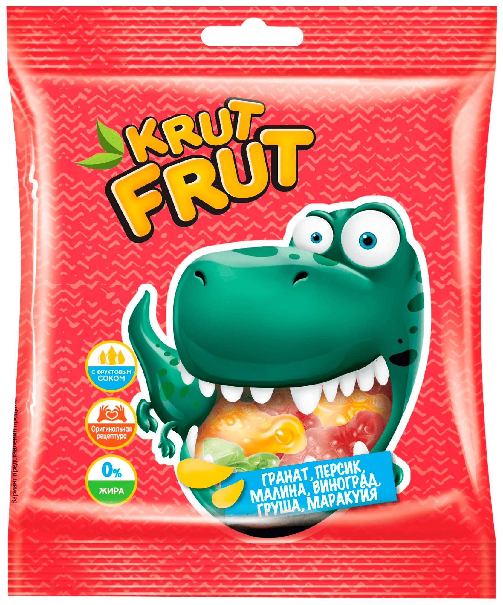 Жевательный мармелад КРУТФРУТ Динозаврики 70г