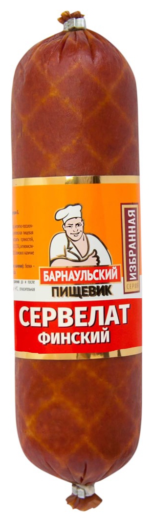 Сервелат БАРНАУЛЬСКИЙ ПИЩЕВИК Финский в/к 380г